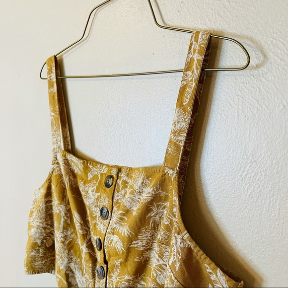 NWT American Eagle Cropped Button Front Top - Picture 3 of 6